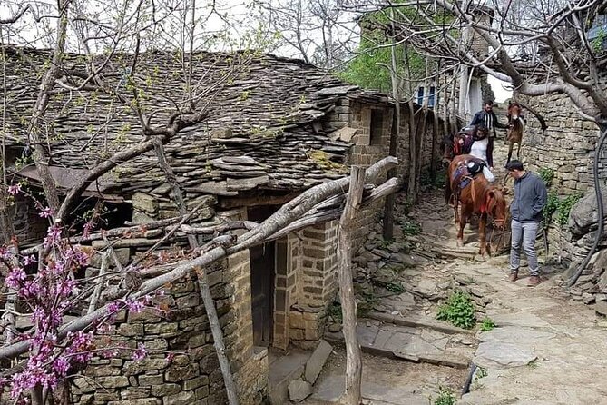 Amazing Horse Riding Experience at Vjosa National Park in Permet - The Lengarica Canyon route and mountain scenery