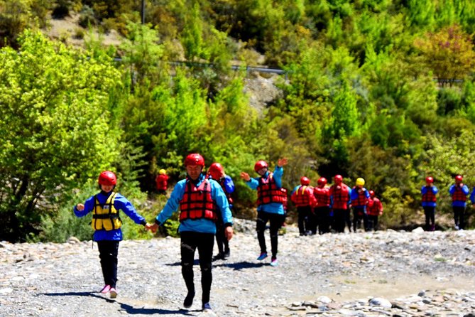 Berat Tour Osumi Canyons Exploration Lunch Transfer - Getting ready for three hours in cold water