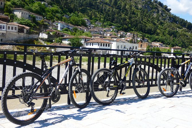 BIKE RENTAL and BIKE TOURS in Berat by 1001 Albanian Adventures - The 33-kilometer ride to Bogove waterfall