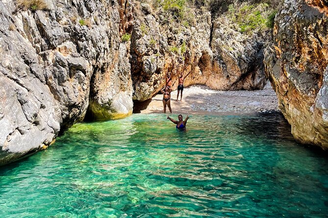 Blue Cave & Grama Bay Full Day Guided Boat Tour - Dafina Bay and Dafina Cave
