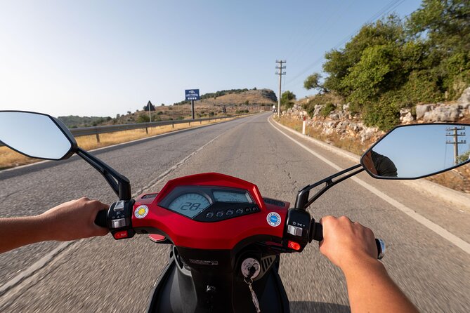 Blue Eye Motorbike Tour - Reaching the Blue Eye from Saranda