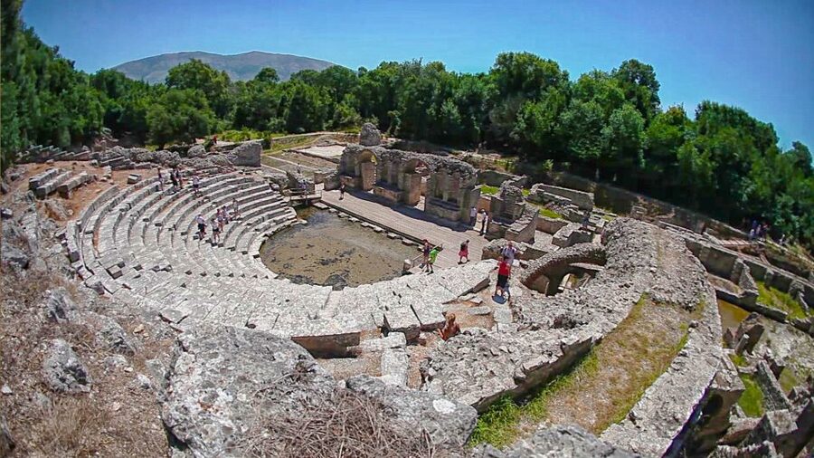 Day Trip to Saranda and Butrint National Park from Corfu - The coastal road from Saranda to Butrint