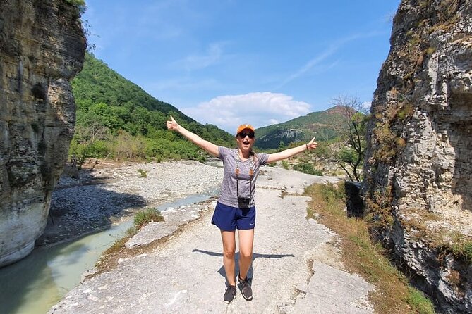 From Berat: Osum Canyon and Bogove Waterfall - Polican, where a communist weapons town enters the story