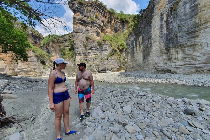 From Berat: Osum Canyon and Bogove Waterfall - Bogove Waterfall and the cold-water choice