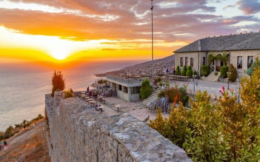 From Durrës or Golem: Ksamil, Saranda and Blue Eye Tour - Lekursi Castle and the wide view from above