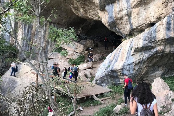 From Tirana: Hiking to Pellumbas Cave and Petrela Castle - The one-hour hike to the Black Cave