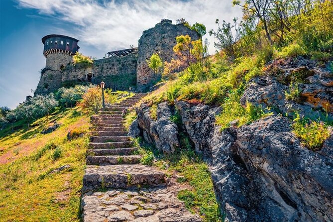 From Tirana: Hiking to Pellumbas Cave and Petrela Castle - A scenic drive to Petrela Castle