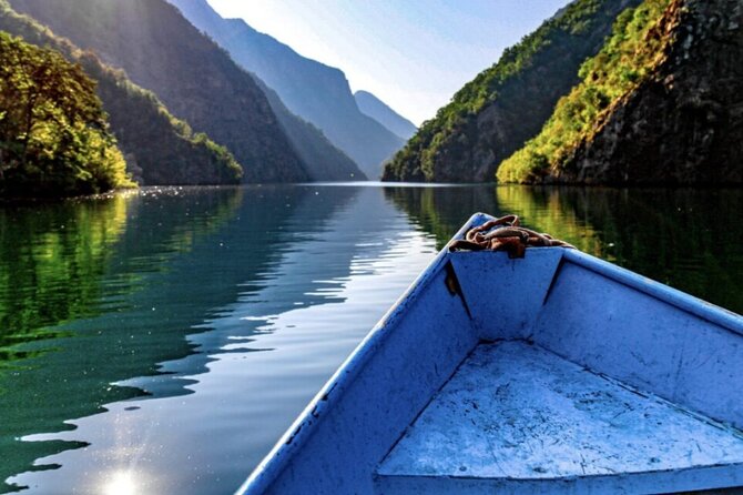 From Tirana: Shala River and Komani Lake Day Trip - One hour across Komani Lake