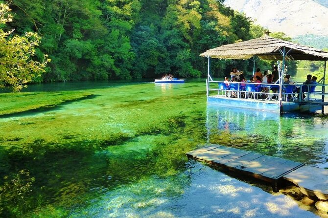 Gjirokastra, Blue Eye, Ksamil & Saranda - Day Tour from Tirana - Ksamil: beautiful water, crowded shores