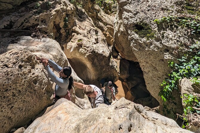Gorge Walking & Rock Scramble The Canyon of Gjipe - Walking the Path of Gods to Gjipe Beach