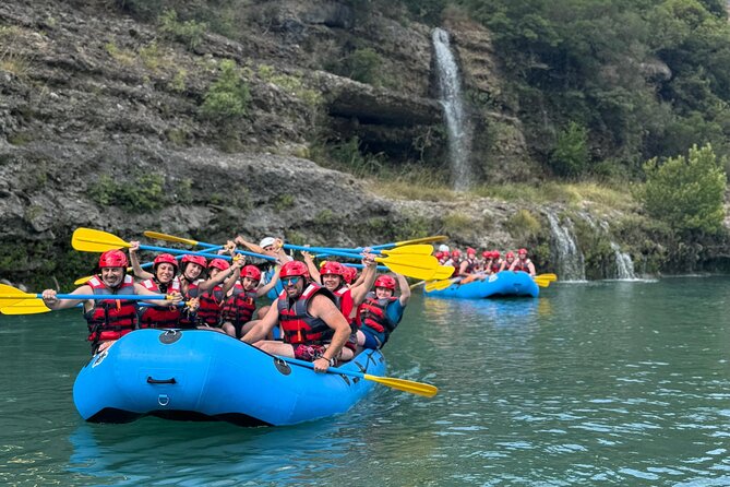 Guided Rafting Tour - Vjosa River National Park - Permet, Albania - Starting at base camp near Përmet