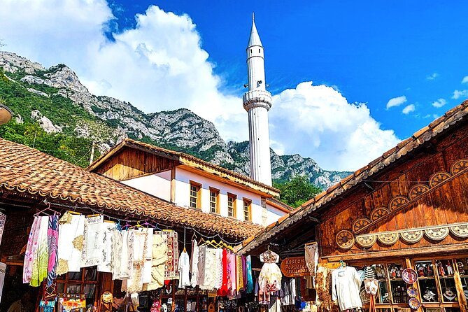 Guided Tour to Kruja, Holy Mountain & Old Bazaar from Durres - What $70.88 buys you