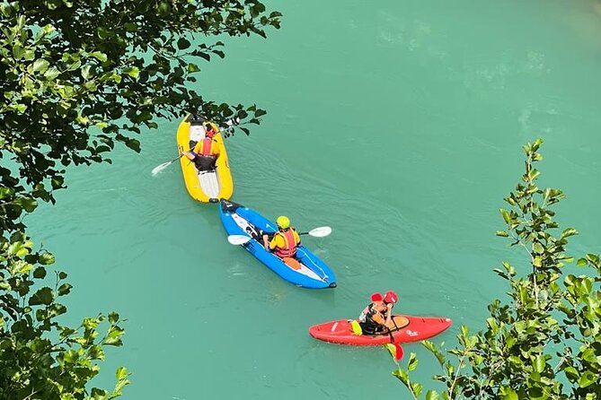 Kayaking in Vjosa River,Albania Kayak Permet,Gjirokaster (ARG) - Group size, guides, and the feel of the trip