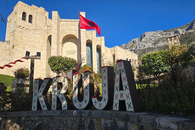 Kruja, Old Bazaar, Museum,Sari Saltik tour from Tirana - Riding to Sari Saltik Shrine on Mount Kruja