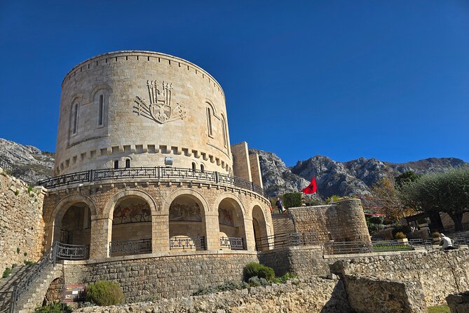 Kruja, Old Bazaar, Museum,Sari Saltik tour from Tirana - Walking up to Kruja Castle