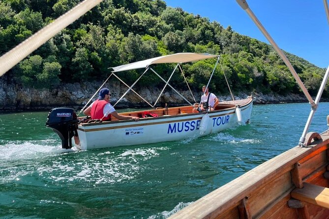 Ksamil: Mussel Sailing Tour with Food and Drink in Albania - Starting near Butrint and finding the boat
