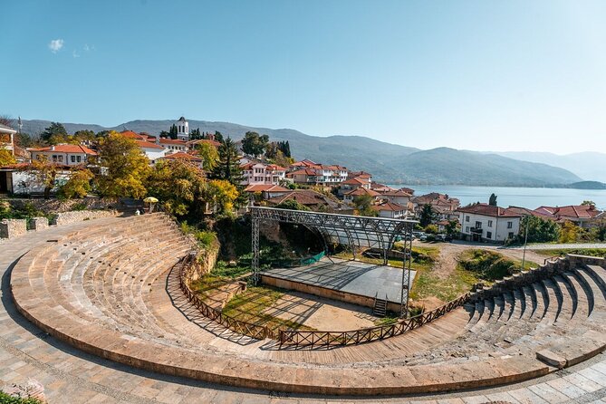 Ohrid - North Macedonia Full Day Tour from Tirana & Durres/Golem - Ancient Theatre of Ohrid: a short first look at antiquity