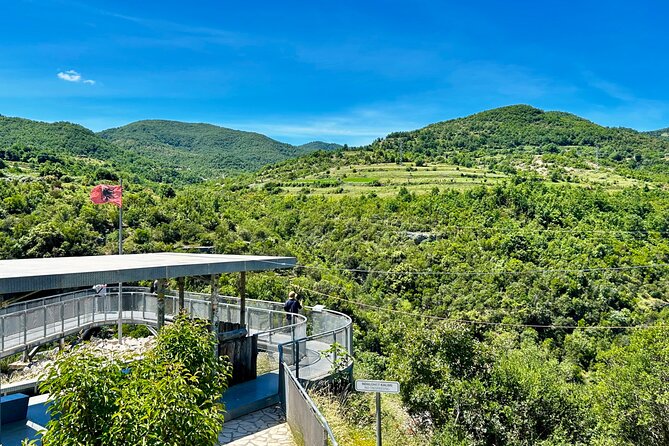 Osumi Canyons and Bogova Waterfall Tour - Zaberzan and the canyon at closer range