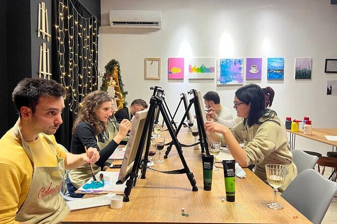 Paint and Wine - Authentic Art Workshop in Tirana - Choosing the right project