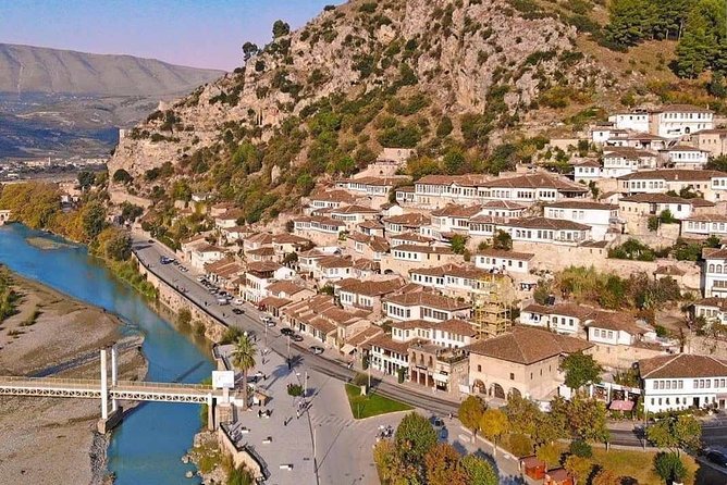 Private Tour. Berat UNESCO City, Optional Wine Tasting. Car & Driver included - Leaving Tirana in a private air-conditioned car