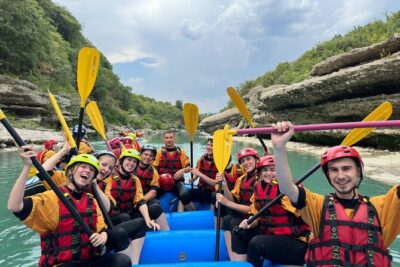 Sarande: Permet 4×4 Tour, Rafting and Thermal baths