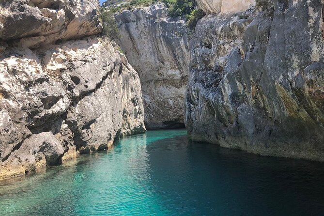 Secret Blue Gem Cave & Grama Bay Boat Tours Vlore - Gjiri i Mergimit and the quieter side of the route