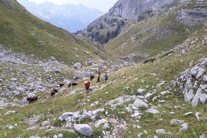 Self - Guided Peaks of the Balkans tour in 7 days - Day 3: the hard climb over Valbona Pass