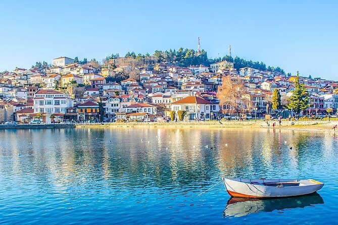 Semi-Private Tour of North Macedonia: Ohrid & Struga from Tirana - Lake Ohrid, the day’s natural centerpiece