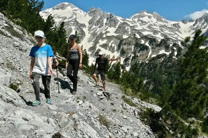 Small Group Hiking Tour; Peaks of the Balkans Trail in 7 Days - Day 2: Vuthaj to Theth beside the highest peaks