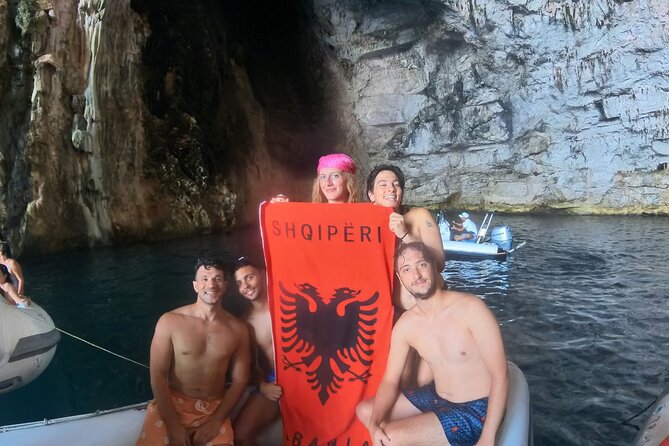 Snorkeling Experience Haxhi Aliu Cave & Ionian Cliffs - Cape of Tongue marks the change in scenery
