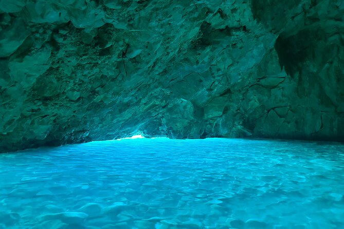 Speed Boat Tour to Vlore's Secret Blue Cave at Grama Bay - The long ride is part of the price and part of the cost