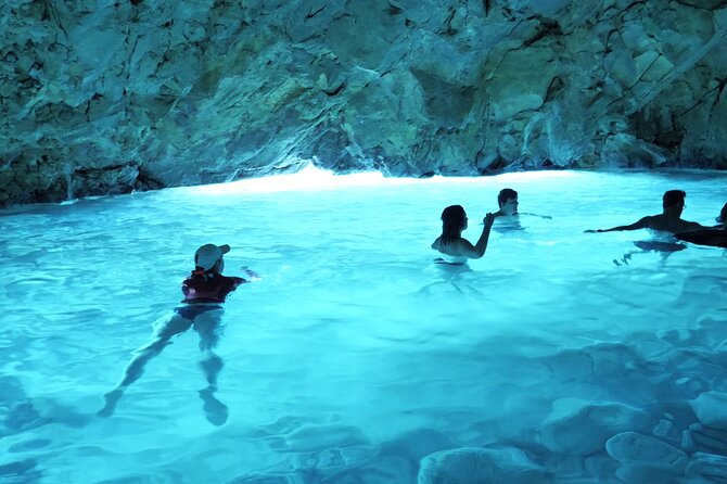 Speed Boat Tour to Vlore's Secret Blue Cave at Grama Bay - Haxhi Ali Cave, a short opening visit with a pirate story