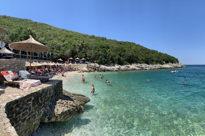Speed Boat Trip to Karaburun, Haxhi Ali Cave and Sazan Island - Karaburun Peninsula: clear water and a long beach stop