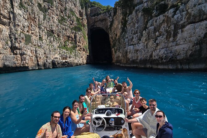 Speedboat Tour to Sazan Island, Haxhi Ali Cave and Marine Park - Sazan Island: military remains, a swim, and a higher view