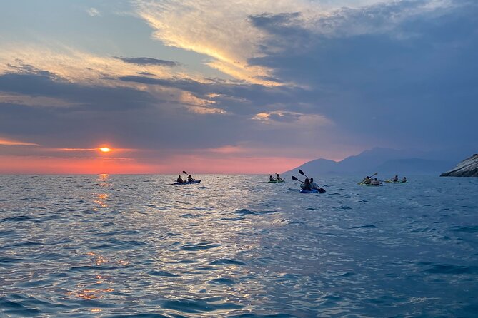 Sunset Saranda and Night City Glow Kayak or Sup Tour - From Promenade Beach to an evening on the water