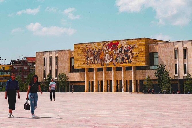 Tirana Express Walking Tour - Essential of the Albanian Capital - The Pyramid shows Albania’s uneasy past