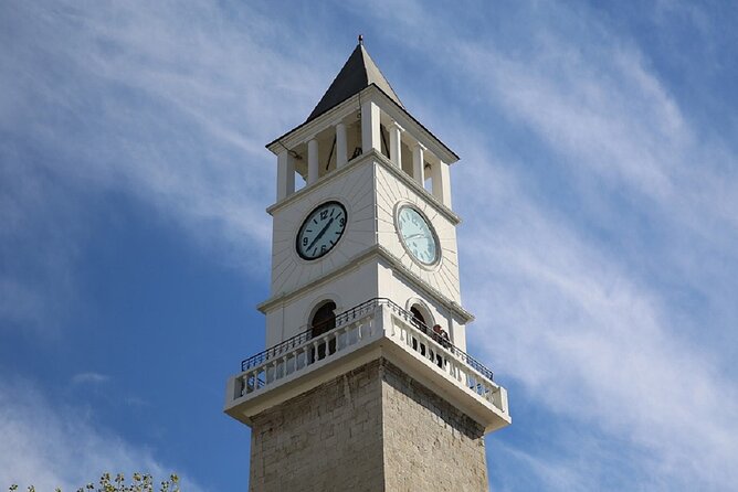 Tirana Sightseeing Walking Tour - Walking into Skanderbeg Square
