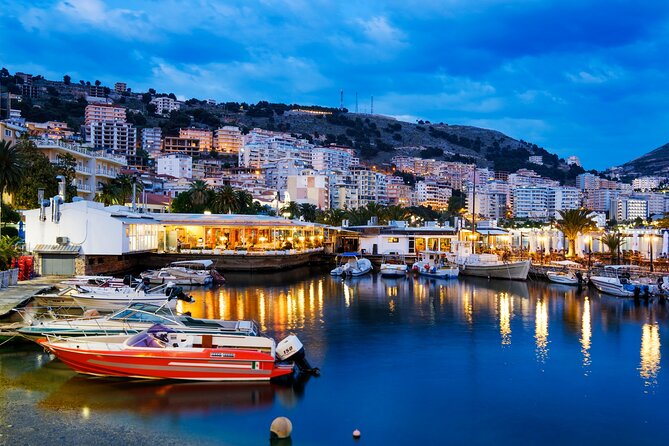 Tirana to Ksamil and Saranda Bus - Pickup from Durres and Golem