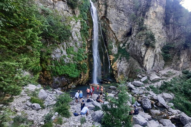 Tour of Komani, Valbona, Thethi, Blue Eye in three days - Grunasi Waterfall is a compact natural stop