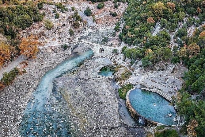 Visit Benje Thermal Baths & Kelcyra Waterfall & Langarica Canyon - Through Kelcyra Gorge to an 80-meter waterfall