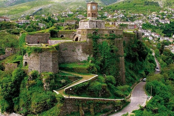 Visit Blue Eye, Gjirokastra & Lekursi Castle - Lekursi Castle and the first wide view