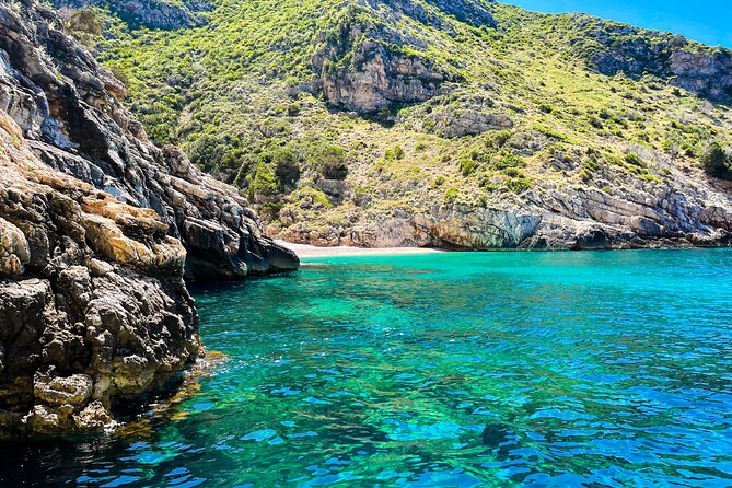 Vlore: Dafina Bay and Haxhi Ali Cave Private Speedboat Tour - Haxhi Ali Cave gives the morning its purpose