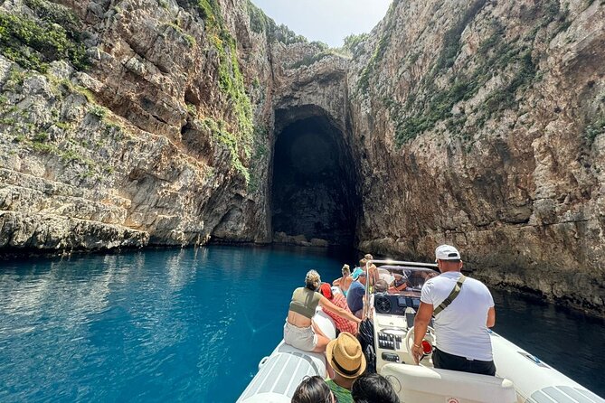 Vlore: Speed Boat Trip to Haxhi Ali Cave and Karaburun Peninsula - A fast start from Vlore