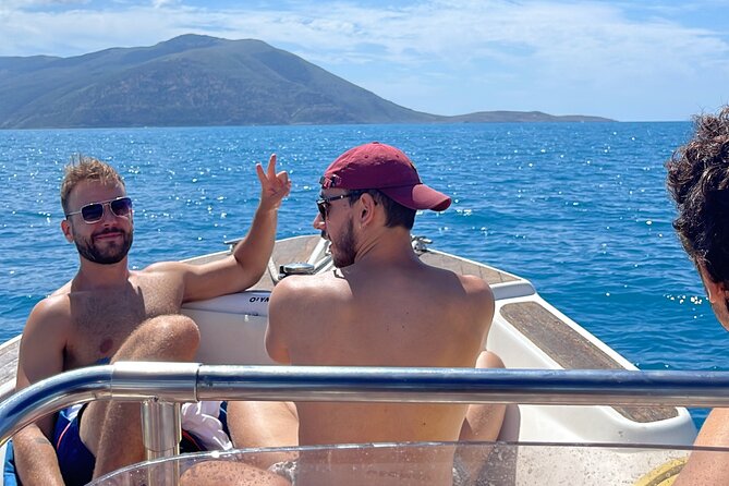 Vlore Speedboat Tour to Sazan Island & Haxhi Ali Cave - Haxhi Ali Cave and the short swim stop