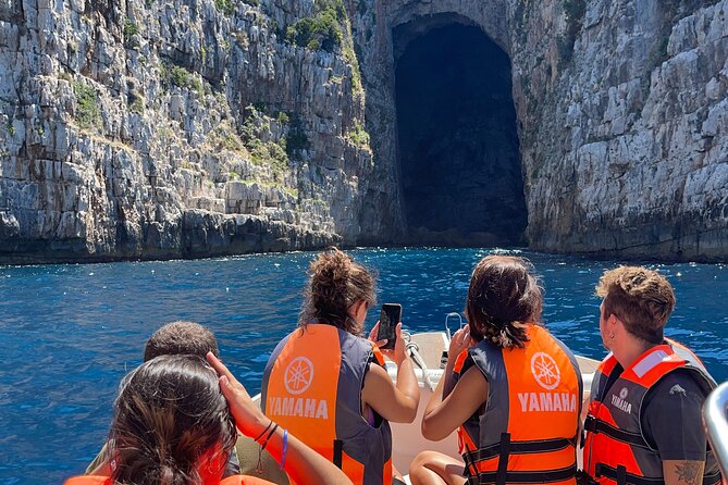 Vlore Speedboat Tour to Sazan Island & Haxhi Ali Cave - Karaburun’s bare limestone coast