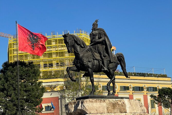 Walking Tour of Tirana - Starting at the National Theatre in Skanderbeg Square
