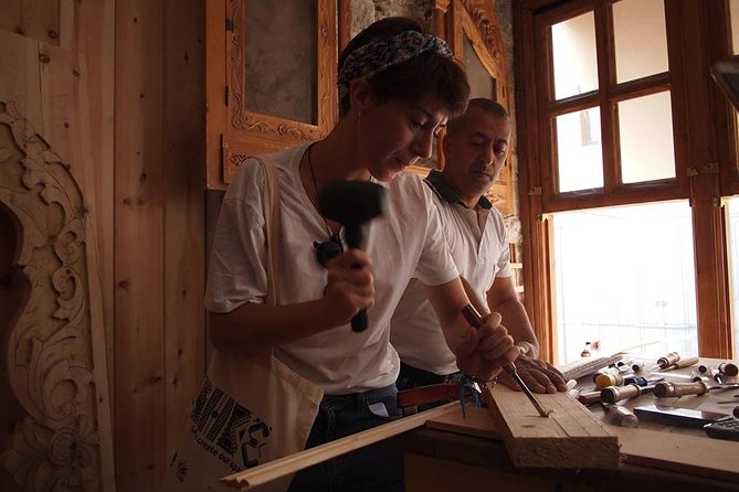 Wood Crafting Experience in Gjirokastra - From a blank page to a carved design